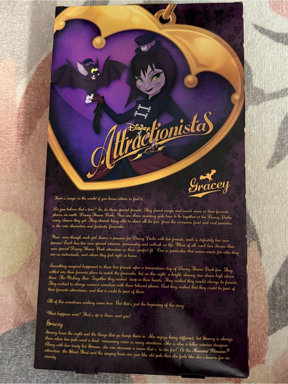 Set of 4 Disney Attractionistas Dolls - Picture 4 of 16